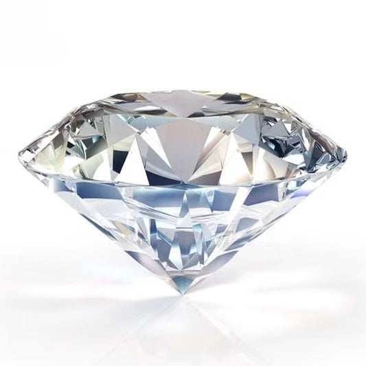 Ekstraordinær lab-diamant på hele 5,02ct, Farge E, Klarhet VVS2 og Triple Excellent